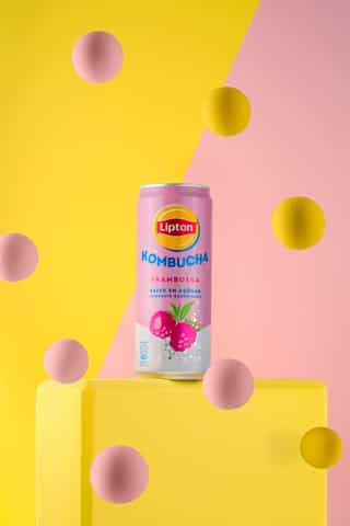 Lipton Kombucha Raspberry