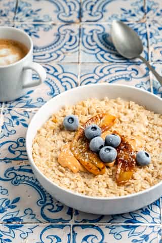 Oatmeal with Blueberry