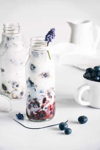 Berry Milk Smoothie
