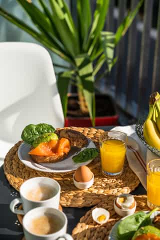 Balcony Breakfast